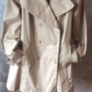 Jockey Trench Coat--Size M